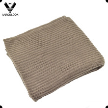 Adulto Plain Acrílico Colete Rib Knit